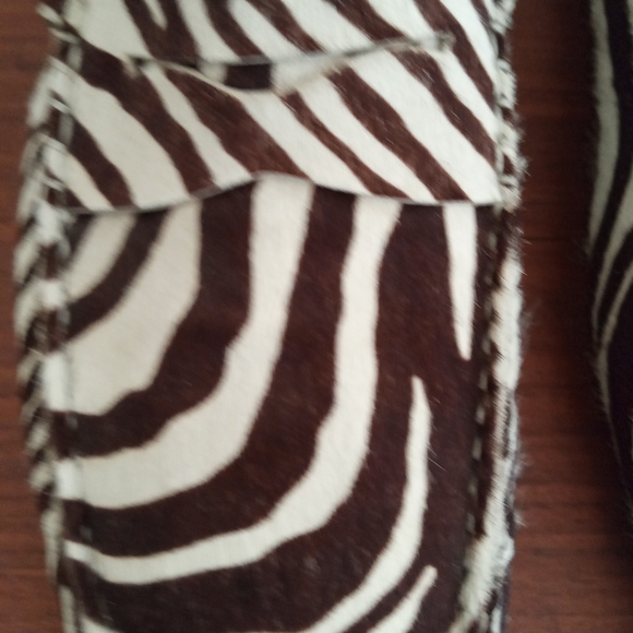 Tod's pony hair mocassins,zebra pattern - Picture 8 of 14